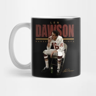 VINTAGE FOOTBALL LEN DAWSON HALFTIME BOOTLEG Mug